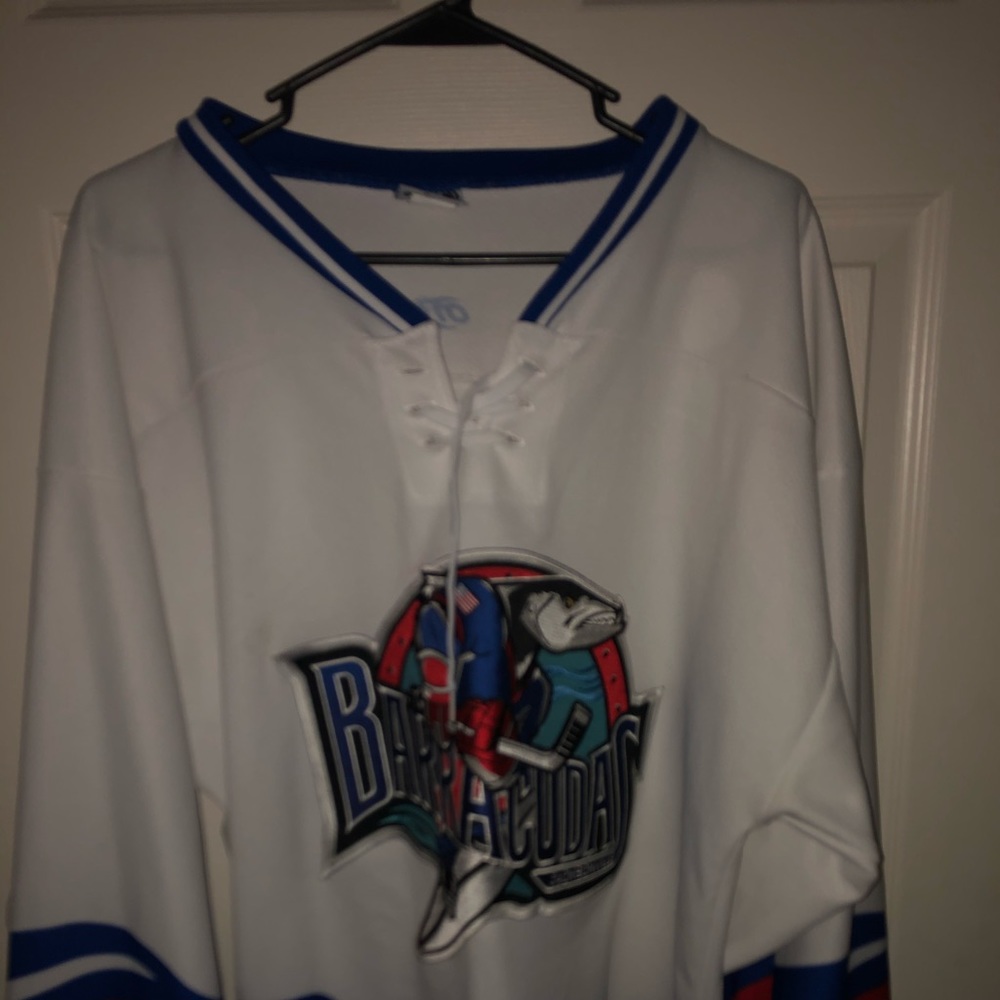 Jacksonville barracudas hockey jersey